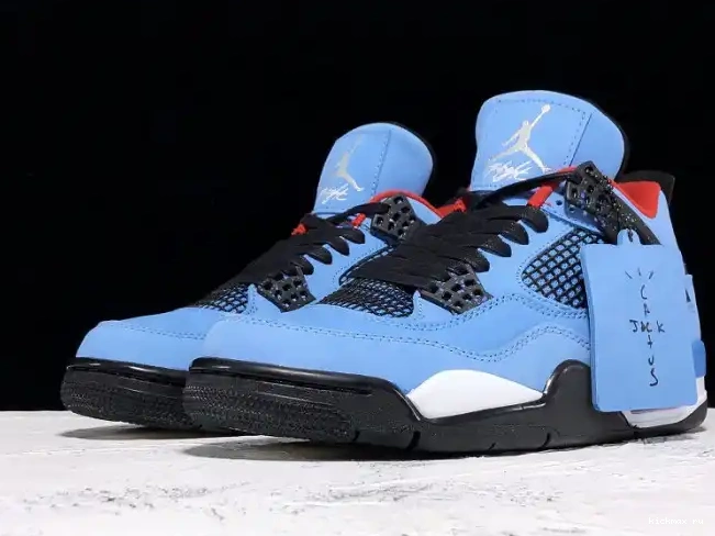 Cheap MAX Travis x Jordan Cactus Jack 4 Air 308497-406 Scott 0526